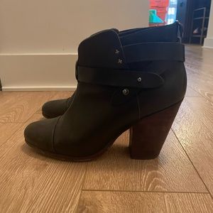 Rag and bone harrow booties
